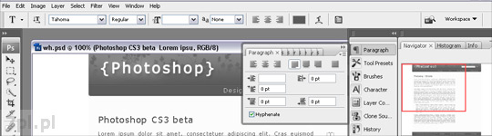 Photoshop CS3 Beta