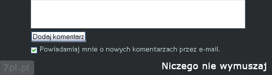 Niczego nie wymuszaj